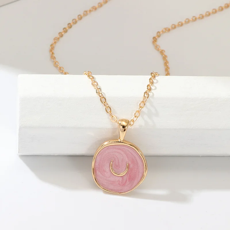 Fashion European Alloy Oil Drop Women Stars Moon Heart Round Gold Pendant Necklace Jewelry For Girls
Fashion European Alloy Oil Drop Women Stars Moon Heart Round Gold Pendant Necklace Jewelry For Girls