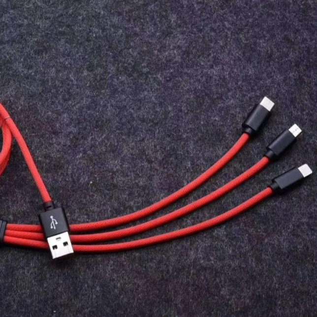 SOCW High quality fast speed 3 in 1 cable for all mobile phones
SOCW High quality fast speed 3 in 1 cable for all mobile phones