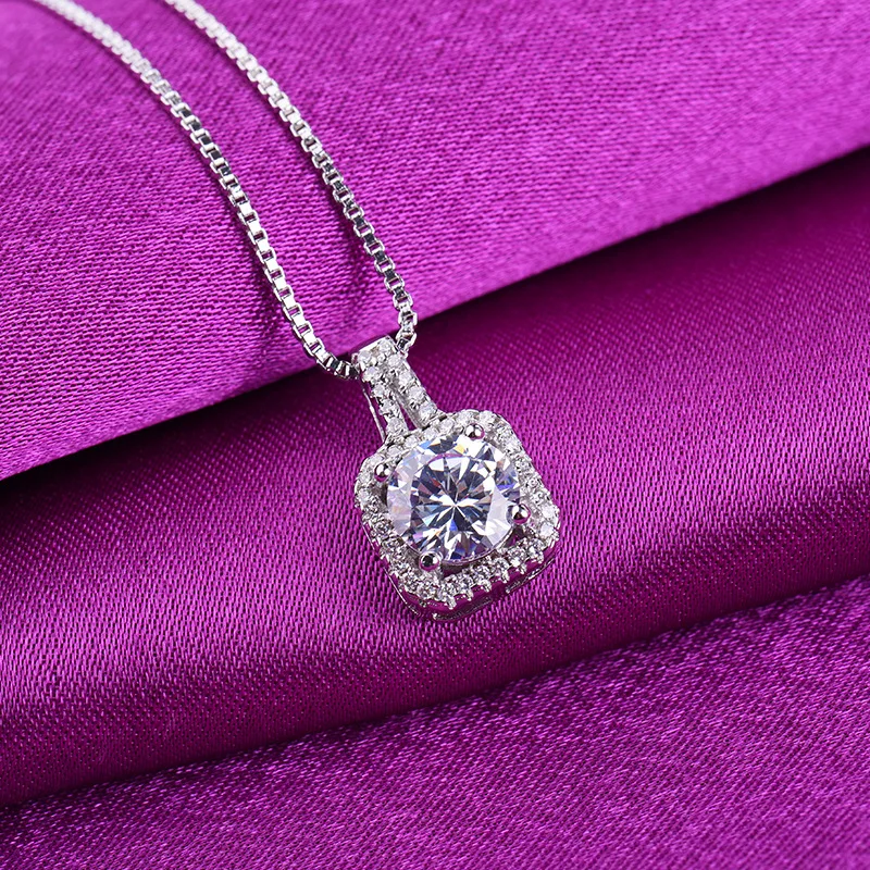 Bijoux Fashion Full Crystal CZ Wedding Square Collar Pendant Necklaces Silver Jewelry 925
Bijoux Fashion Full Crystal CZ Wedding Square Collar Pendant Necklaces Silver Jewelry 925