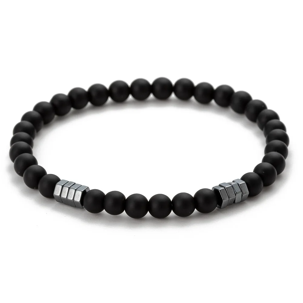 Geometric Beaded Men Bracelets Simple Classic 6MM Stone Bead Charm Bracelets Bangles For Women
Geometric Beaded Men Bracelets Simple Classic 6MM Stone Bead Charm Bracelets Bangles For Women