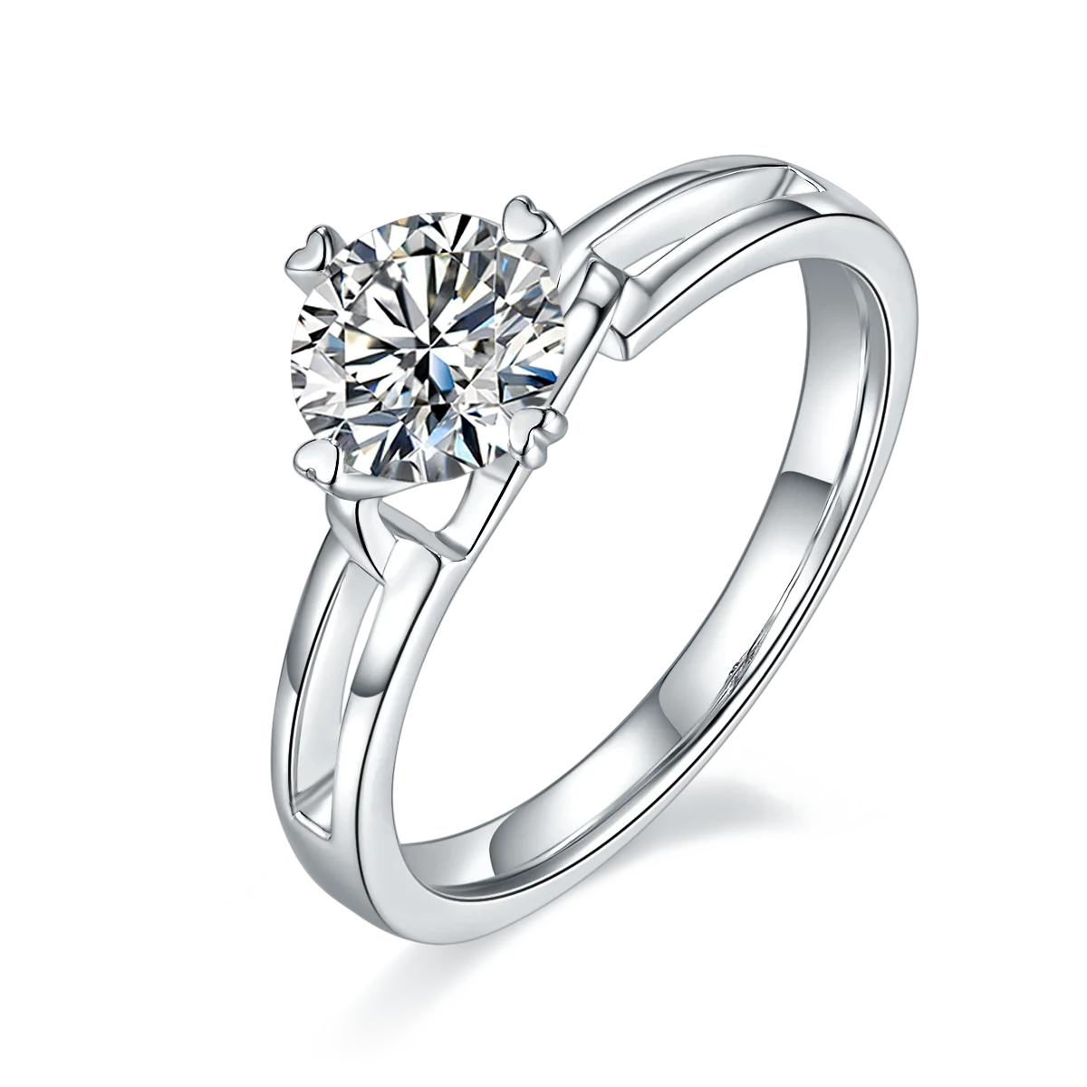 Engagement Rings with Moissanite 1ct 6.5mm High Quality In Stock 925 Sterling Silver Ring Jewelry 18K Gold Plated Ring for Women
Engagement Rings with Moissanite 1ct 6.5mm High Quality In Stock 925 Sterling Silver Ring Jewelry 18K Gold Plated Ring for Women