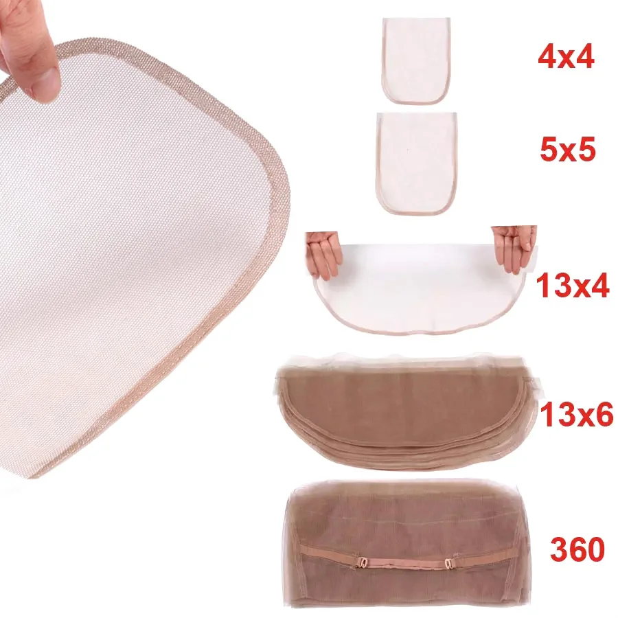 Wholesale 4x4 5x5 13x4 13x6 360 Swiss Lace Net For Make Wigs Closure Front Base Hair Net Wig Accessory
Wholesale 4x4 5x5 13x4 13x6 360 Swiss Lace Net For Make Wigs Closure Front Base Hair Net Wig Accessory