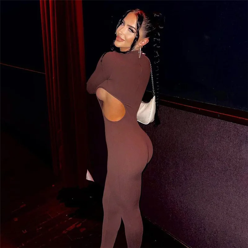 Women Workout Clothes One Piece Hole Out Romper And Jumpsuit Winter Kint Jumpsuit For Women
Women Workout Clothes One Piece Hole Out Romper And Jumpsuit Winter Kint Jumpsuit For Women