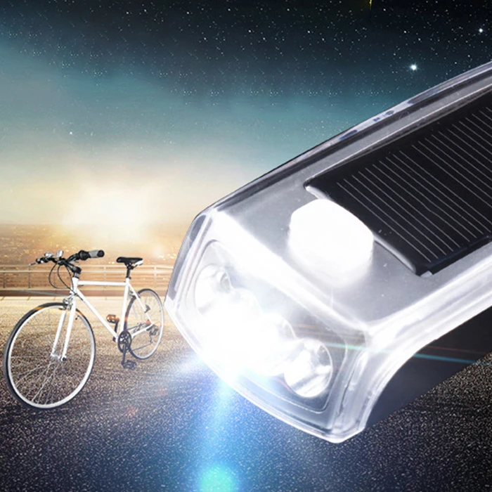 Outdoor Night Riding Solar Powered Road Mountain Front Head Waterproof USB Rechargeable Bike Light Led Solar Bicycle Light, Black
Outdoor Night Riding Solar Powered Road Mountain Front Head Waterproof USB Rechargeable Bike Light Led Solar Bicycle Light, Black