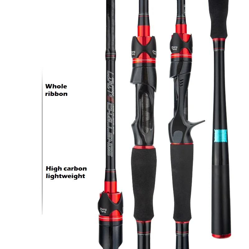 Fishing rod carbon sea rod pesca light weight 1.9m-2.44m casting/trolling fishing rod, Black+red
Fishing rod carbon sea rod pesca light weight 1.9m-2.44m casting/trolling fishing rod, Black+red