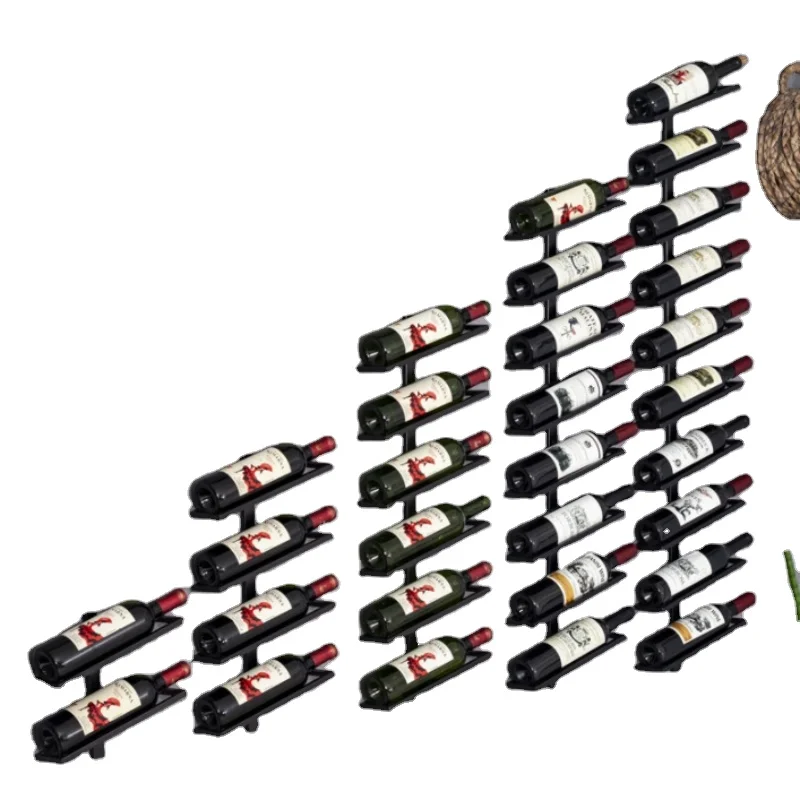 Amazon hot sale wine display stand commercial wall decoration wine rack wall metal wall mounted wine rack, Black, bronze, gold
Amazon hot sale wine display stand commercial wall decoration wine rack wall metal wall mounted wine rack, Black, bronze, gold