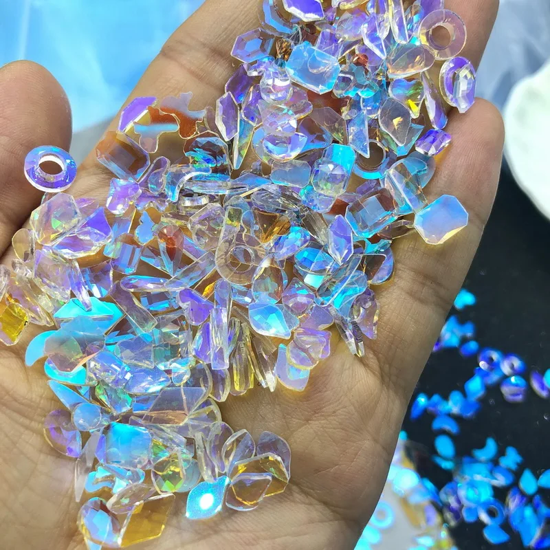 Fancy Shape Flat Back Nail Art Drill Aurora Magic Color Transparent Nail Decoration Rhinestones
Fancy Shape Flat Back Nail Art Drill Aurora Magic Color Transparent Nail Decoration Rhinestones