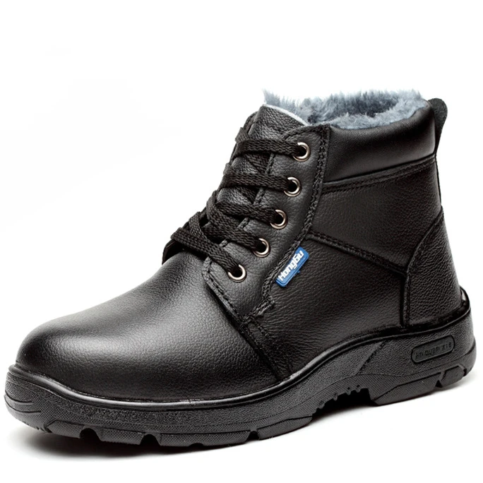 High quality wear resistant leather upper black anti-smashing anti-puncture slip resistant keep warm for winter safety shoes
High quality wear resistant leather upper black anti-smashing anti-puncture slip resistant keep warm for winter safety shoes