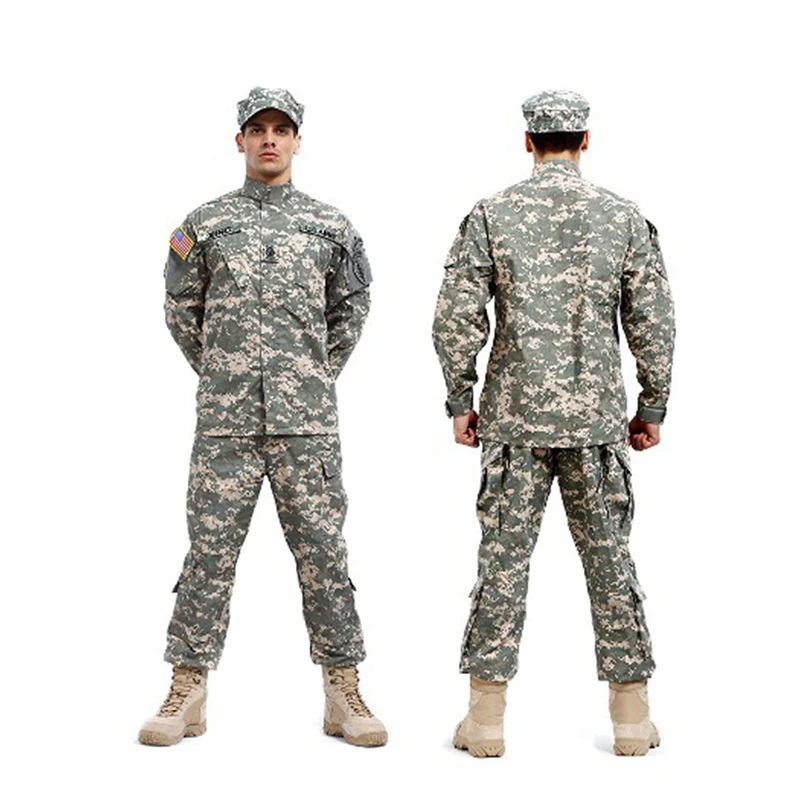Hot sale factory direct bdu green military uniform army jungle camouflage clothing Lowest Price, Various color available
Hot sale factory direct bdu green military uniform army jungle camouflage clothing Lowest Price, Various color available