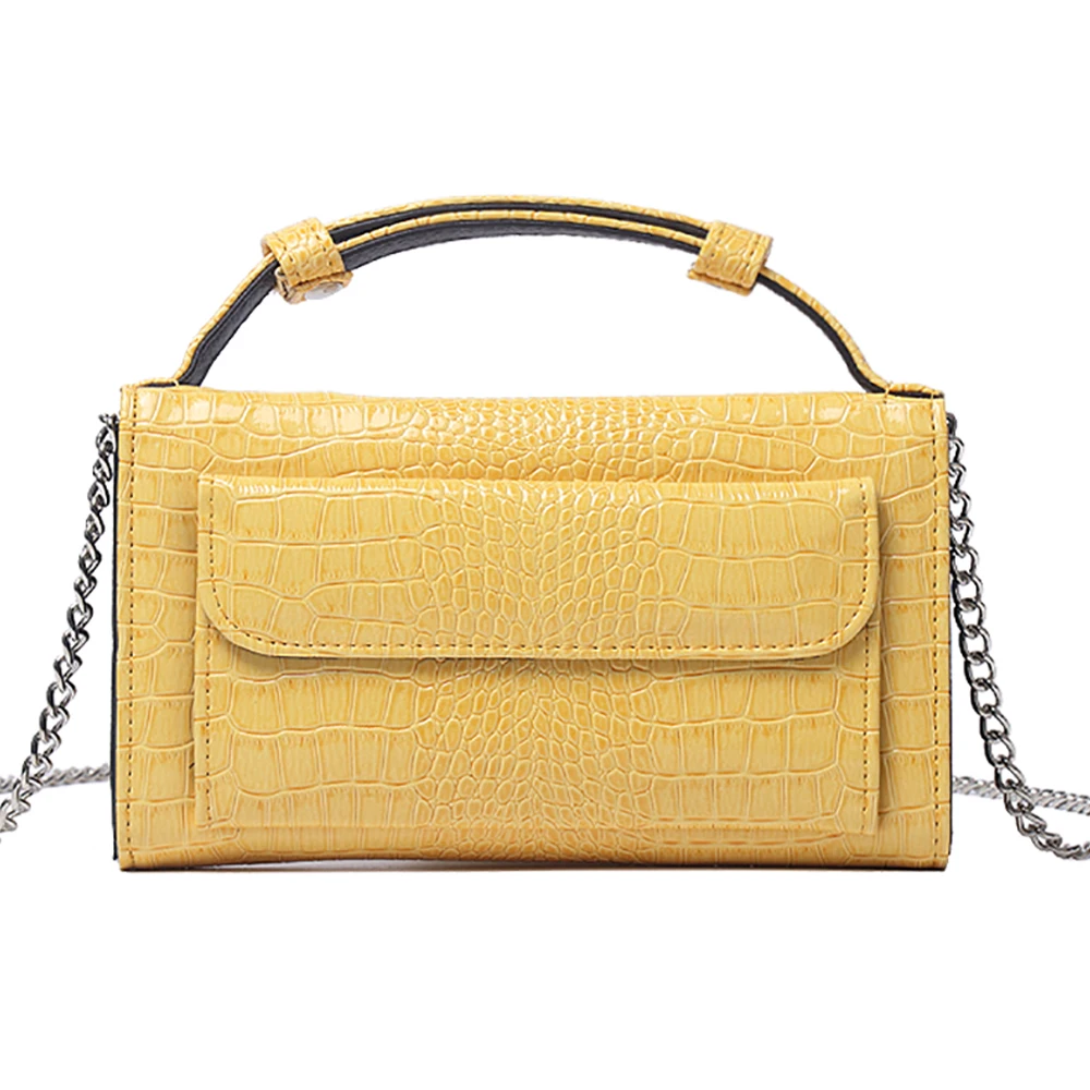 Hot Sale New Arrival Fashion Women Shoulder Bag Crocodile Pattern Handbags Chain Crossbody Wallet Bag
Hot Sale New Arrival Fashion Women Shoulder Bag Crocodile Pattern Handbags Chain Crossbody Wallet Bag
