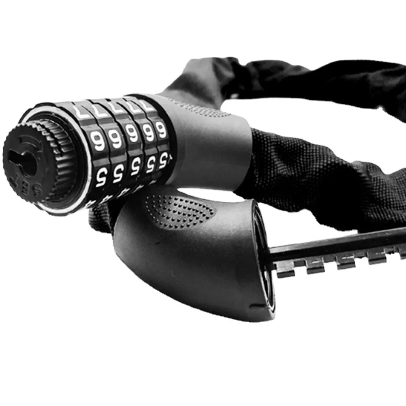 Wholesale Chain Lock Steel Material High Security Durable Convenient 5-Digits Password High Security Bike Lock, Black red
Wholesale Chain Lock Steel Material High Security Durable Convenient 5-Digits Password High Security Bike Lock, Black red