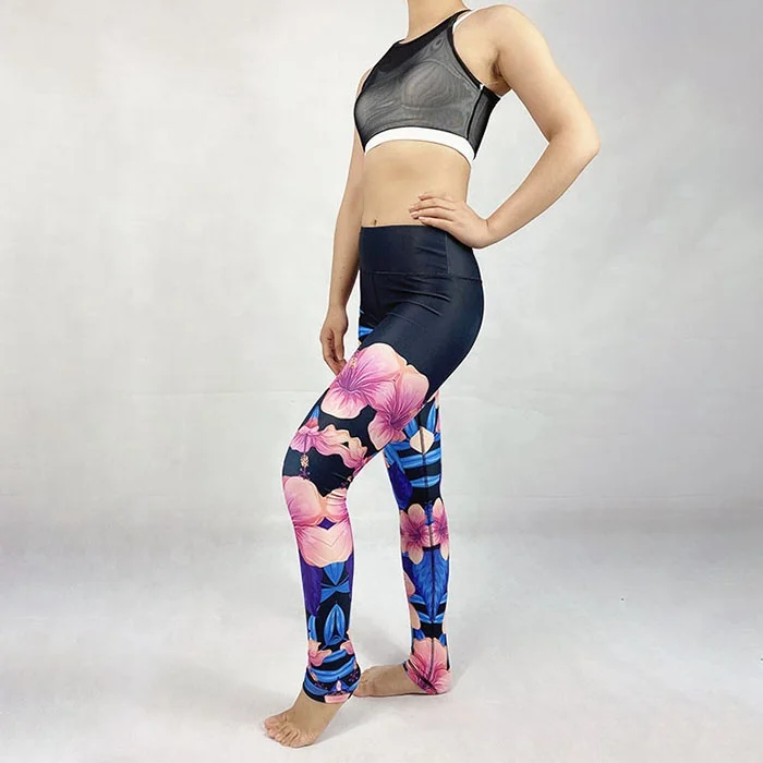 Sublimated Elastic Yoga Pants Printed Gym Workout Tights Woman Yoga Leggings, Customer's request
Sublimated Elastic Yoga Pants Printed Gym Workout Tights Woman Yoga Leggings, Customer's request