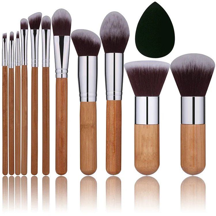 Fashion Environmentally Blush Concealer Soft Makeup Brush Set Custom Bamboo Makeup Brush Set With Bag
Fashion Environmentally Blush Concealer Soft Makeup Brush Set Custom Bamboo Makeup Brush Set With Bag