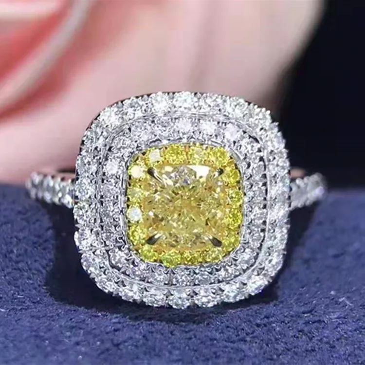 vintage ladies gemstone jewelry with wholesale price 18k gold 0.655ct natural yellow diamond ring for women
vintage ladies gemstone jewelry with wholesale price 18k gold 0.655ct natural yellow diamond ring for women