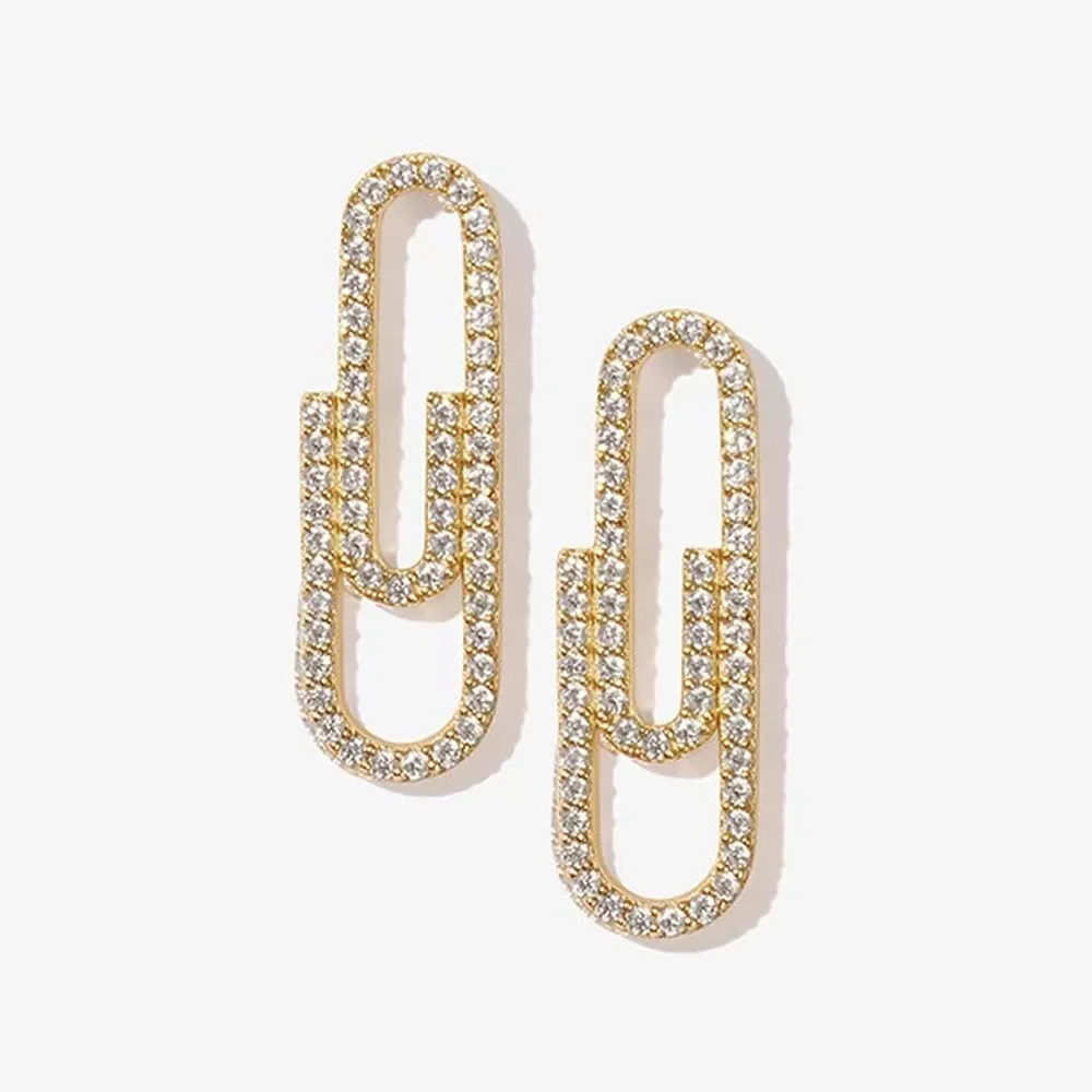 Fashion 925 Sterling Silver Stud Earrings For Women Safety Pin Design Custom Jewelry
Fashion 925 Sterling Silver Stud Earrings For Women Safety Pin Design Custom Jewelry