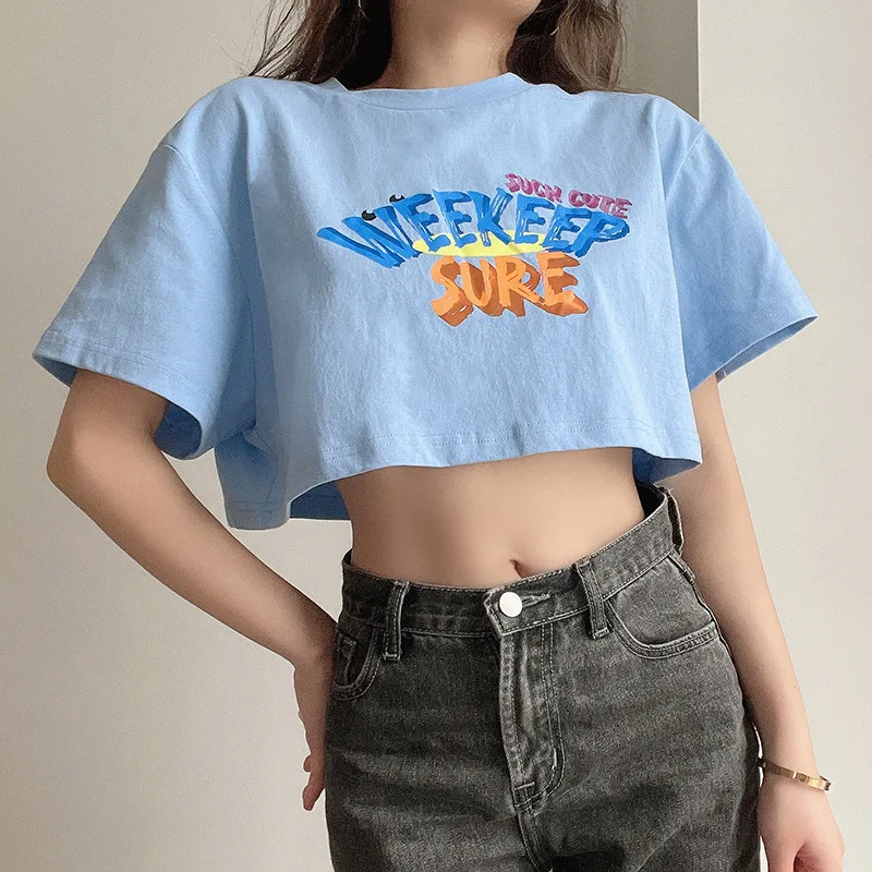 2021summer wears woman's clothing fashion New arrivals Letter print loose short T-shirt Summer Shirts for Women, Picture showed
2021summer wears woman's clothing fashion New arrivals Letter print loose short T-shirt Summer Shirts for Women, Picture showed