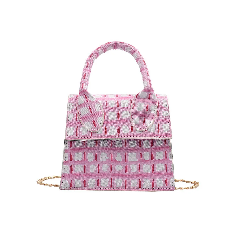 2020 New Chains Mini Crossbody Bags Candy Color Fashion Prints Women Handbag Small Bag Shoulder Purse with Handles
2020 New Chains Mini Crossbody Bags Candy Color Fashion Prints Women Handbag Small Bag Shoulder Purse with Handles