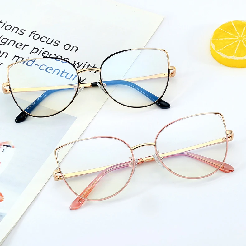2022 Elegant Italy Design Metal Cat Eye Frame Popular Young Custom Logo High Quality Girl Ladies Optical Anti Blue Light Glasses
2022 Elegant Italy Design Metal Cat Eye Frame Popular Young Custom Logo High Quality Girl Ladies Optical Anti Blue Light Glasses