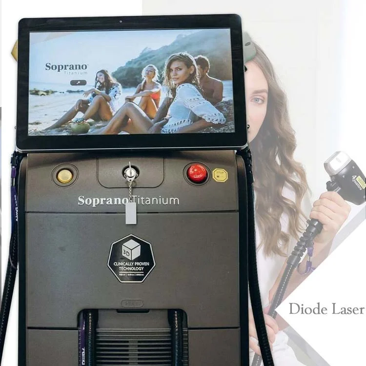 2021 Newest Weifang Alma Soprano Ice Titanium Diode Laser 808 Hair Removal Machine
2021 Newest Weifang Alma Soprano Ice Titanium Diode Laser 808 Hair Removal Machine