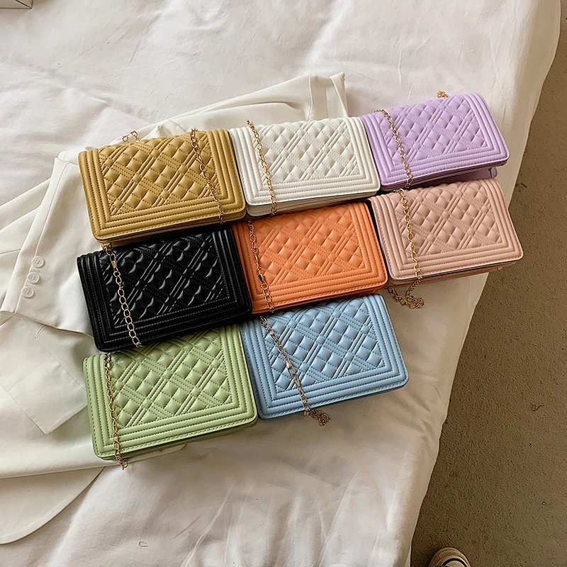 GS224 Simple Style Female Bag 2021 Summer New Fashion Small Square Bag Trendy Casual Candy Color Sling Handbag, White,yellow,purple,green,blue,black,pink,orange
GS224 Simple Style Female Bag 2021 Summer New Fashion Small Square Bag Trendy Casual Candy Color Sling Handbag, White,yellow,purple,green,blue,black,pink,orange
