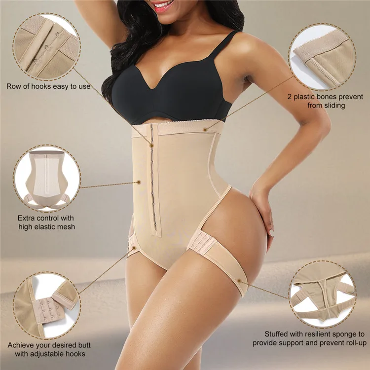 New Arrival Abdominal Hooks Tummy Control High Waist Body Shaper Slimming Womens Shapewear
New Arrival Abdominal Hooks Tummy Control High Waist Body Shaper Slimming Womens Shapewear