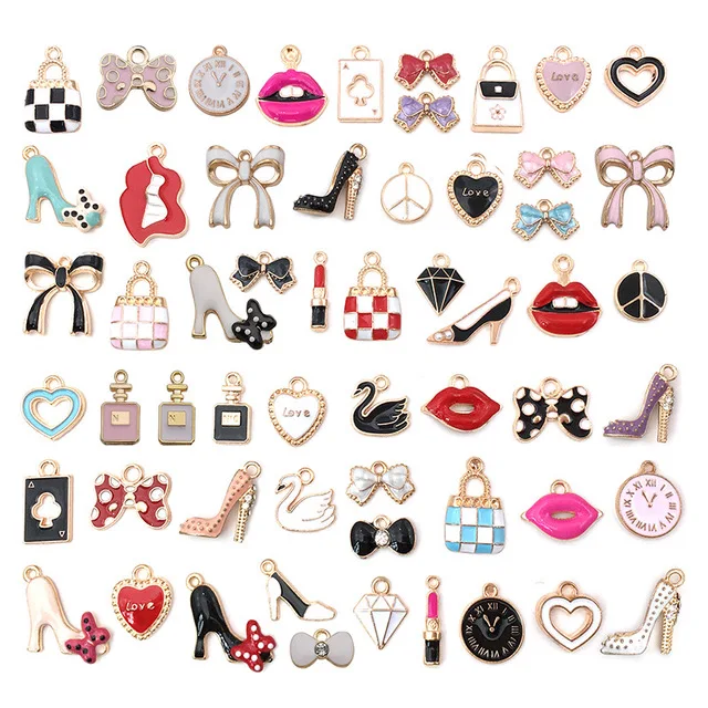 55 pcs Mixed Enamel Rhinestone Women Makeup Charms with Lipstick Perfume Dress,Purse Shoes shape
55 pcs Mixed Enamel Rhinestone Women Makeup Charms with Lipstick Perfume Dress,Purse Shoes shape