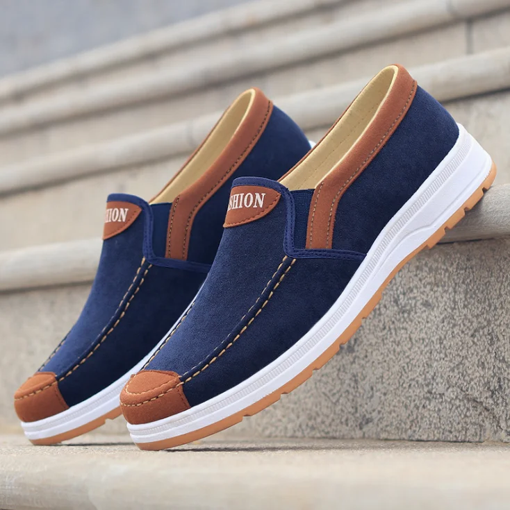 Fashion trend light weight anti slip men flat portable walking style daily wear cloth shoes loafers trainers for men
Fashion trend light weight anti slip men flat portable walking style daily wear cloth shoes loafers trainers for men