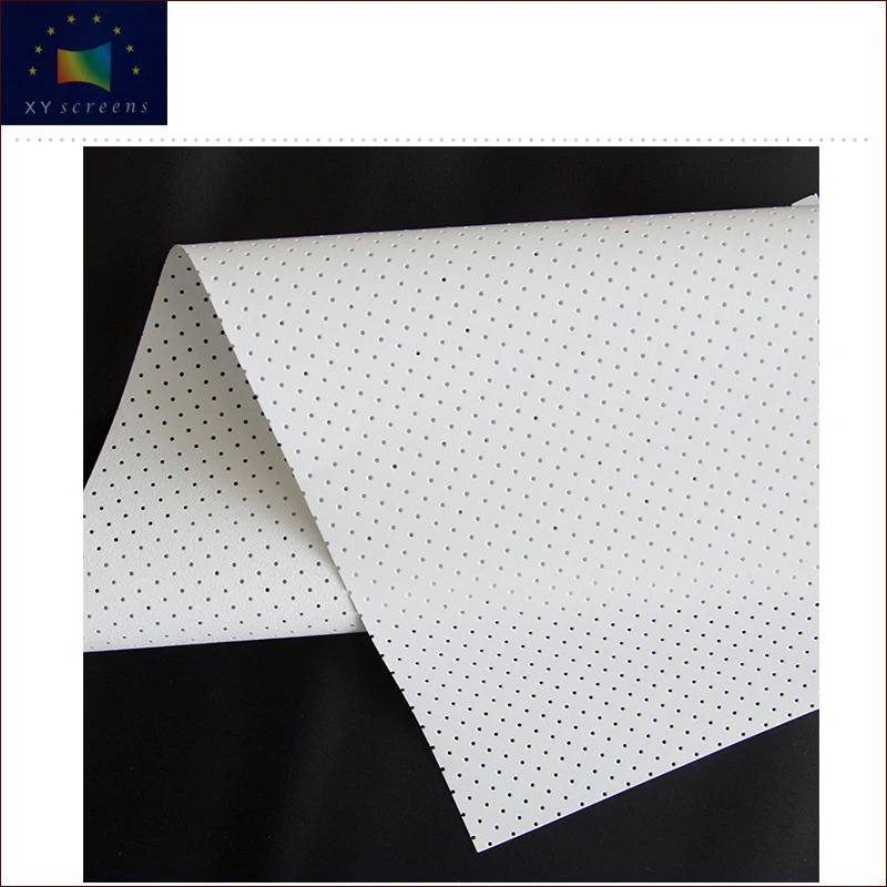 XY SCREEN Perforating Acoustically Transparent Fabric Fabric Only Can Used on fixed frame portable screen on wall, Front white, back white
XY SCREEN Perforating Acoustically Transparent Fabric Fabric Only Can Used on fixed frame portable screen on wall, Front white, back white