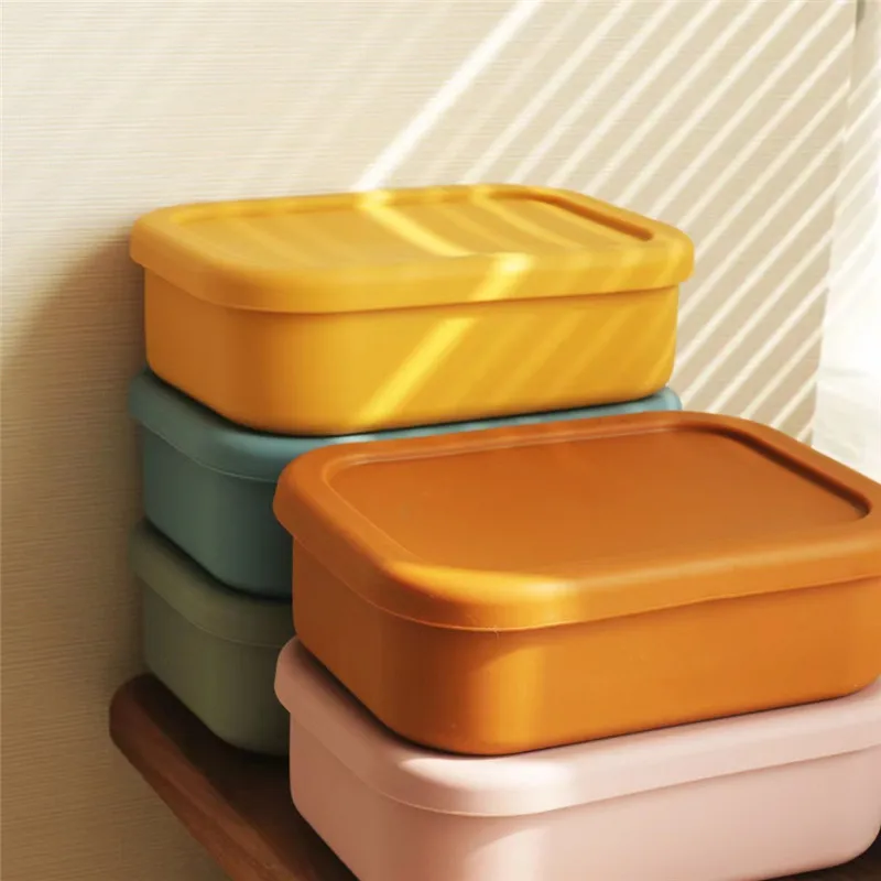 2022 New Food Grade Custom Travel Bowl Silicone lunch Box Food Storage Container with Lid
2022 New Food Grade Custom Travel Bowl Silicone lunch Box Food Storage Container with Lid