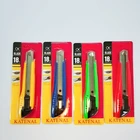Steel Paper Knife ABS Handle Auto Lock Utility Retractable Paper Cutting Knife