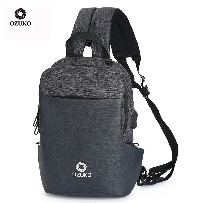 Ozuko D9067 New Usb Tiny Sling Body Chest Boys Messenger Designer Multi Functional Waterproof Leisure Shoulder Bag For Ipad
Ozuko D9067 New Usb Tiny Sling Body Chest Boys Messenger Designer Multi Functional Waterproof Leisure Shoulder Bag For Ipad