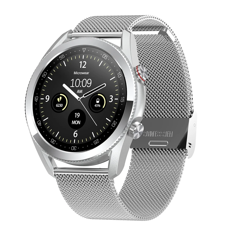 Leather stainless steel smart watch L19 phone call answer call smartwatch blood pressure oxygen sleep fitness tracker
Leather stainless steel smart watch L19 phone call answer call smartwatch blood pressure oxygen sleep fitness tracker