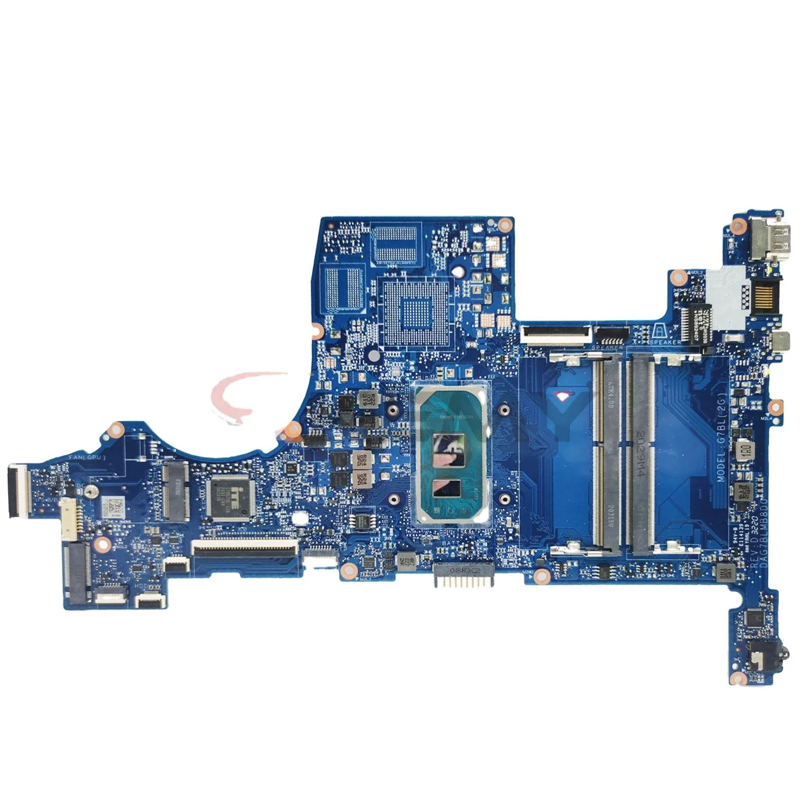 

DAG7BLMB8D0 For HP Pavilion 15T-CS 15-CS Laptop Motherboard With i3-1005G1 i5-1035G4 I7-1065G7 CPU UMA L67287-601 100% tested