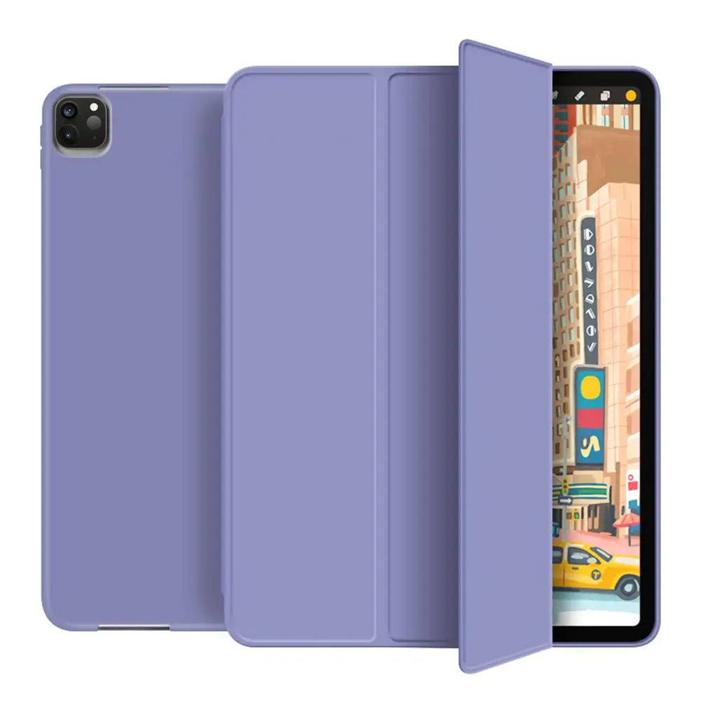 fashionable trifold stand auto sleep/awake TPU back cover case for iPad pro11 2020 tablet case with pencil holder
fashionable trifold stand auto sleep/awake TPU back cover case for iPad pro11 2020 tablet case with pencil holder