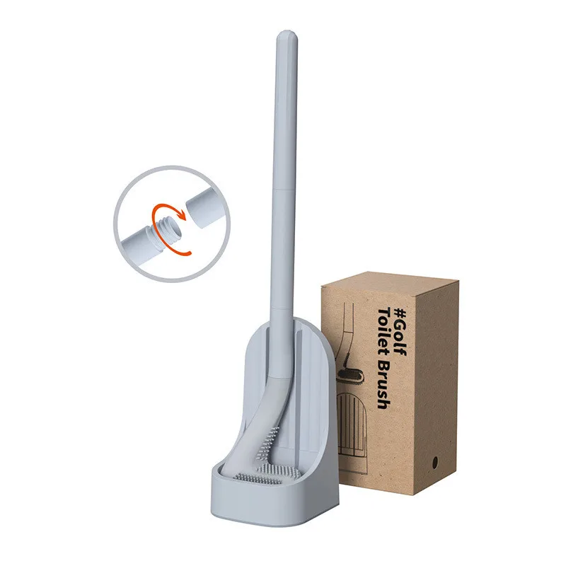 Golf Toilet Brush with Holder Set,Silicone Toilet Bowl Brush with Long Handle,Wall Mounted 2022 Trend Jiaxing Daniel
Golf Toilet Brush with Holder Set,Silicone Toilet Bowl Brush with Long Handle,Wall Mounted 2022 Trend Jiaxing Daniel