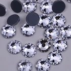 3A 8+8 Star Faceted With Hot Fix Austria Back Crystal Glass Rhinestone Hot Fix Rhinestone