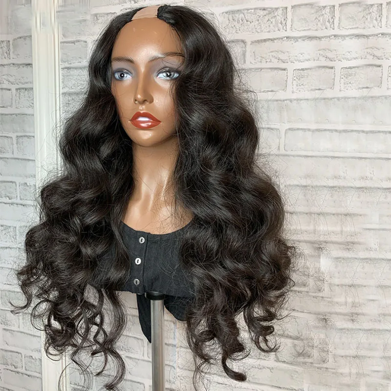 U Part Wig Brazilian Kinky Straight Hair 100% Remy Human Hair Wigs body wave Wig Human Hair for black woman
U Part Wig Brazilian Kinky Straight Hair 100% Remy Human Hair Wigs body wave Wig Human Hair for black woman