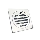 Household small anti-odor floor drain shower stall drains