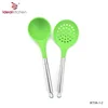 High Quality Heat Resistant Cooking Tools stainless steel handle slotted spoon and soup ladle cooking set