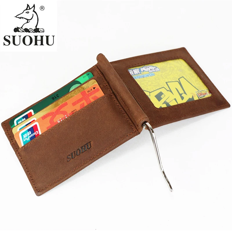 Wholesale Leather Wallet With Money Clip Crazy Horse Leather Sublimation Money Clip Card Holder, Customized color
Wholesale Leather Wallet With Money Clip Crazy Horse Leather Sublimation Money Clip Card Holder, Customized color
