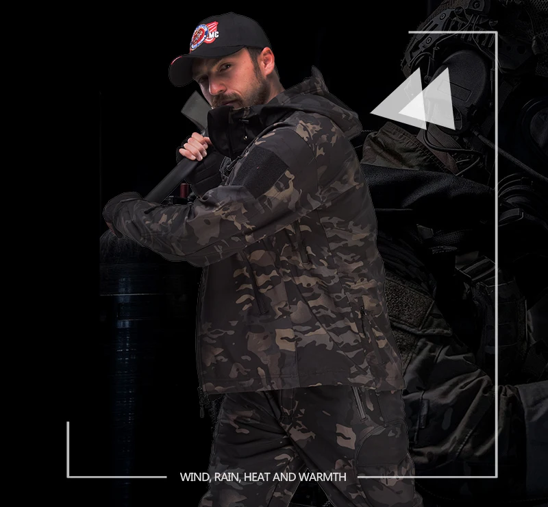Military Jacket Men's Military Camouflage Fleece Jacket Thermal Hiking Jackets Tactical Clothing Multicam Male Windbreakers
Military Jacket Men's Military Camouflage Fleece Jacket Thermal Hiking Jackets Tactical Clothing Multicam Male Windbreakers