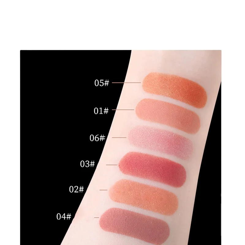 Wholesale Vegan Makeup OEM Logo Single Blush Powder Blush Private Label For Black Skin
Wholesale Vegan Makeup OEM Logo Single Blush Powder Blush Private Label For Black Skin