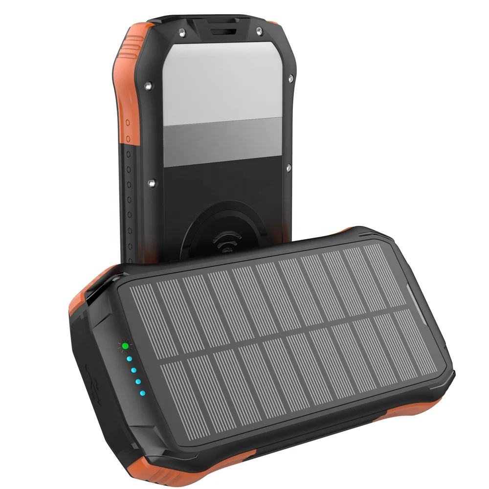 Real 12000mAh High Capacity Fully Waterproof Type-C PD 18W Fast Charging solar wireless power bank With Torch Light
Real 12000mAh High Capacity Fully Waterproof Type-C PD 18W Fast Charging solar wireless power bank With Torch Light