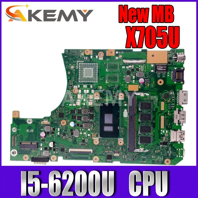 X556UA motherboard For Asus X556U X556UJ X556UV X556UA X556UQ X556UAM laptop motherboard I5-6200U Test original motherboard
X556UA motherboard For Asus X556U X556UJ X556UV X556UA X556UQ X556UAM laptop motherboard I5-6200U Test original motherboard