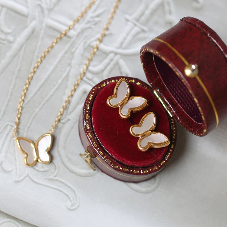 Stainless steel Shell Butterfly Pendant Necklace earring set Everyday Necklace for Women Minimalist Personalized Jewelry, Optional as picture,or customized
Stainless steel Shell Butterfly Pendant Necklace earring set Everyday Necklace for Women Minimalist Personalized Jewelry, Optional as picture,or customized