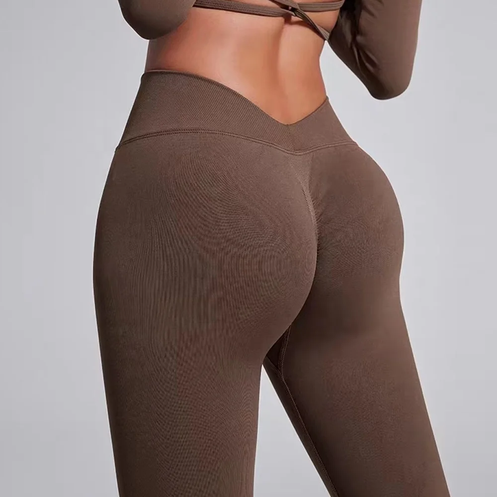 Scrunch Breathable Yoga Femme Sport Workout Hip Lifting Custom Logo Seamless V Back Gym Leggings For Women
Scrunch Breathable Yoga Femme Sport Workout Hip Lifting Custom Logo Seamless V Back Gym Leggings For Women