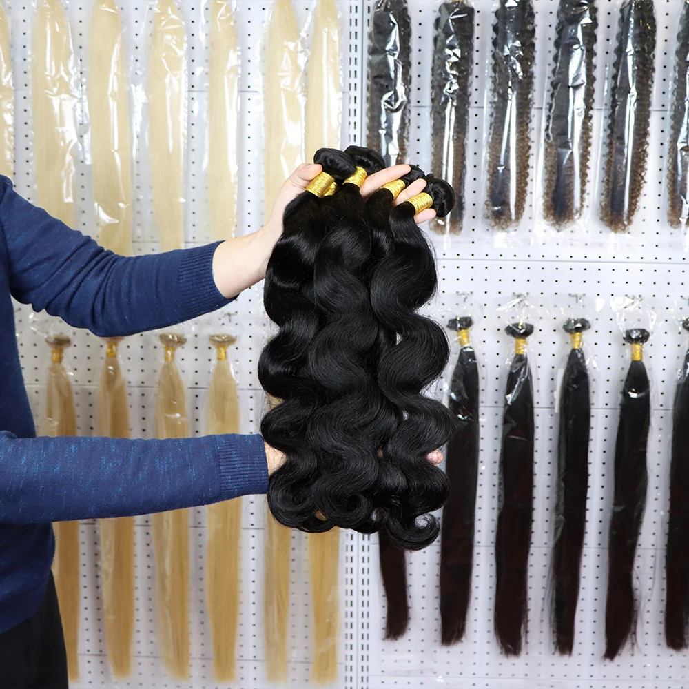 Vast Wholesale Weaves Virgin Brazilian Body Weaves Natural Human Hair Body Wave Bundles 100% Human Hair Extension With Closure
Vast Wholesale Weaves Virgin Brazilian Body Weaves Natural Human Hair Body Wave Bundles 100% Human Hair Extension With Closure