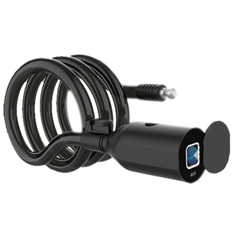 Multi Function Keyless Biometric App Remote Cable Lock bike lock for Cycle/Scooter/Motor, Black
Multi Function Keyless Biometric App Remote Cable Lock bike lock for Cycle/Scooter/Motor, Black
