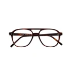 Blue Light Blocking Glasses Double Bridge Unisex Acetate Optical Eye Frames Eyewear Glasses Frame