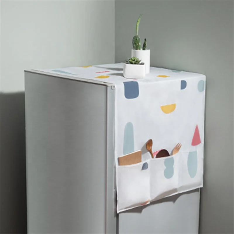 Geometric Floral Refrigerator Gab Dust Cover Appliances Waterproof Cover Towel Home Multifunction Refrigerator Cover Hanging Bag
Geometric Floral Refrigerator Gab Dust Cover Appliances Waterproof Cover Towel Home Multifunction Refrigerator Cover Hanging Bag